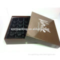 China Manufacturer Provide Popular Gift Chocolate Box With Plastic Tray